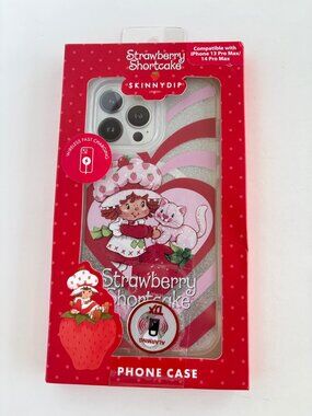 Skinnydip Strawberry Shortcake iPhone 13/14 Pro Max Case NEW
